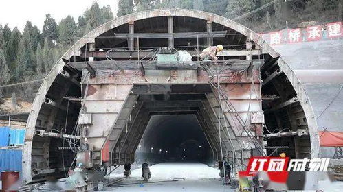 S345新田田家至宁远保安互通公路隧道工程预计年底通车